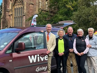 Local MPs visit essential charity transport service